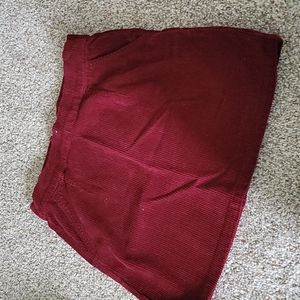 Velvet skirt